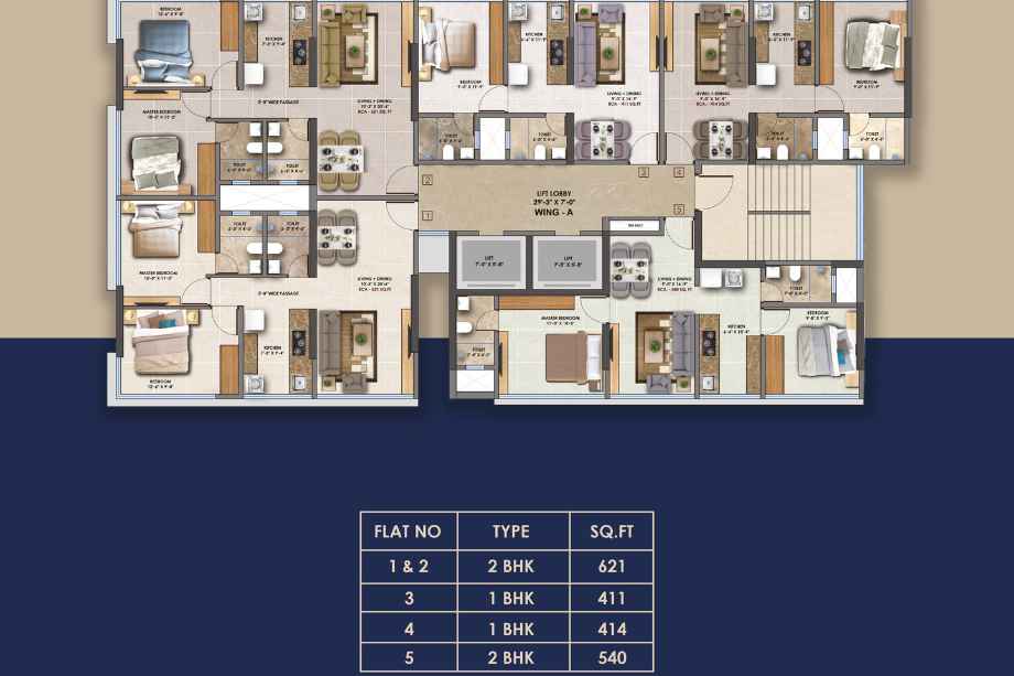 Pranami-bliss-Floor-Plan-wing-A-16-to-19-floor